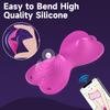 Powerful Female Masturbation Vibrator G-spot Stimulation Wearable Clitoral Stimulator Remote Control 2 Motors Dual Vibrating Motor Adult Sex Toys