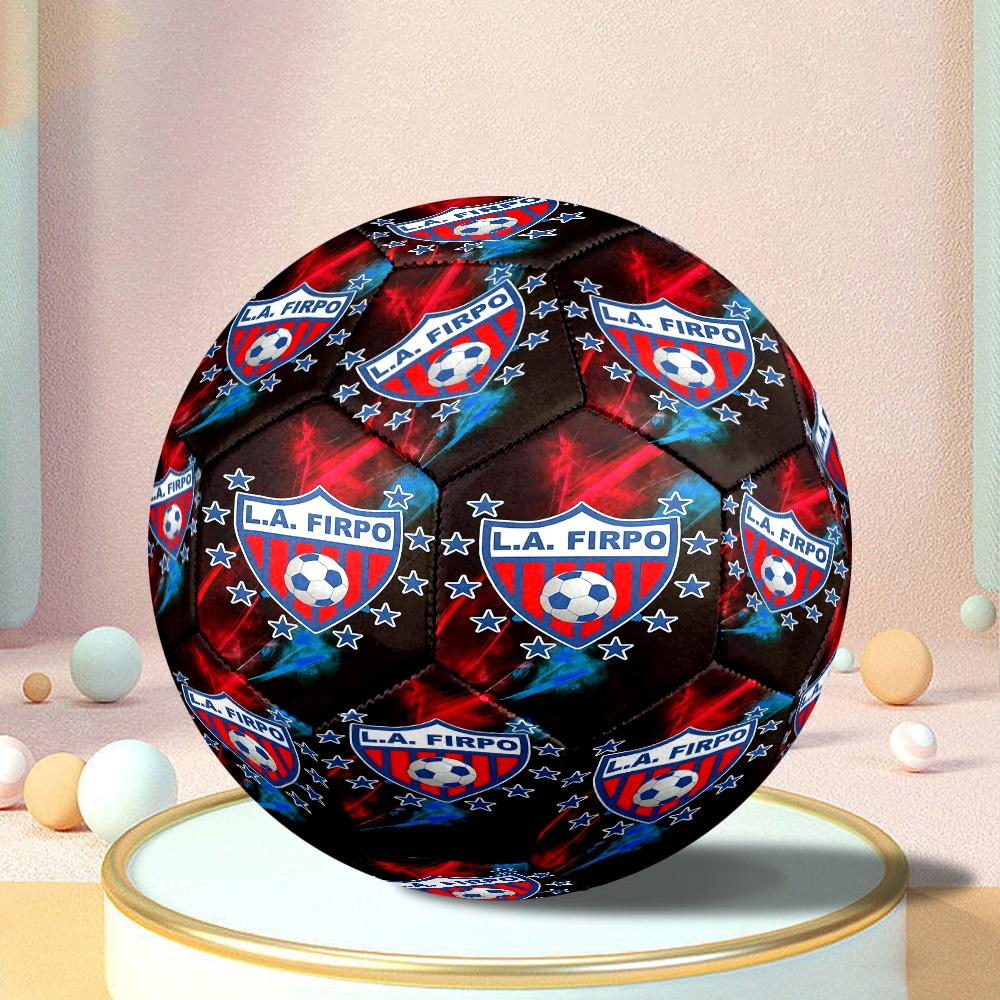 Firpo Soccer Crest Size 5 Soccer Balls, Anti-Slip, Protective Football, Outdoor Sport, a Unique Gift Suitable for Him/her, Birthdays