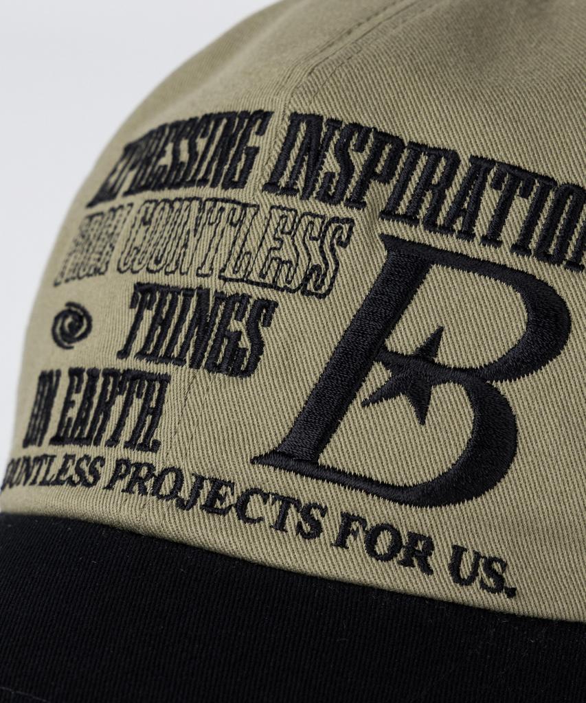 BAUF B Logo Mesh Ball Cap [Khaki]