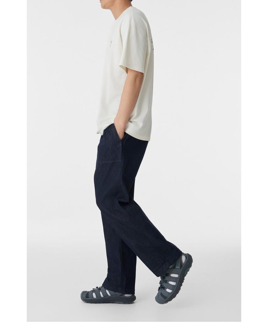 Koolongseupocheu [Ks X Orumm] Unisex Bouldering Denim Regular Fit Pants Jwpnm26821Ind
