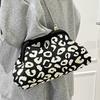 Autumn New Chain Leopard Print Bag Trendy Personalized Women's Bag Texture Women's Casual Shoulder Messenger Bag