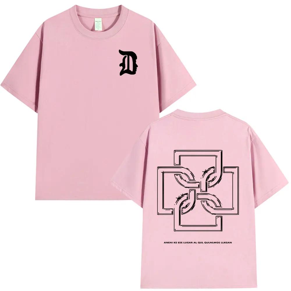 Rapper Duki Merch T-shirt Men's and Women's Clothing Cotton Casual Loose T-shirt Hip Hop Vintage Short Sleeve T-shirt Streetwear