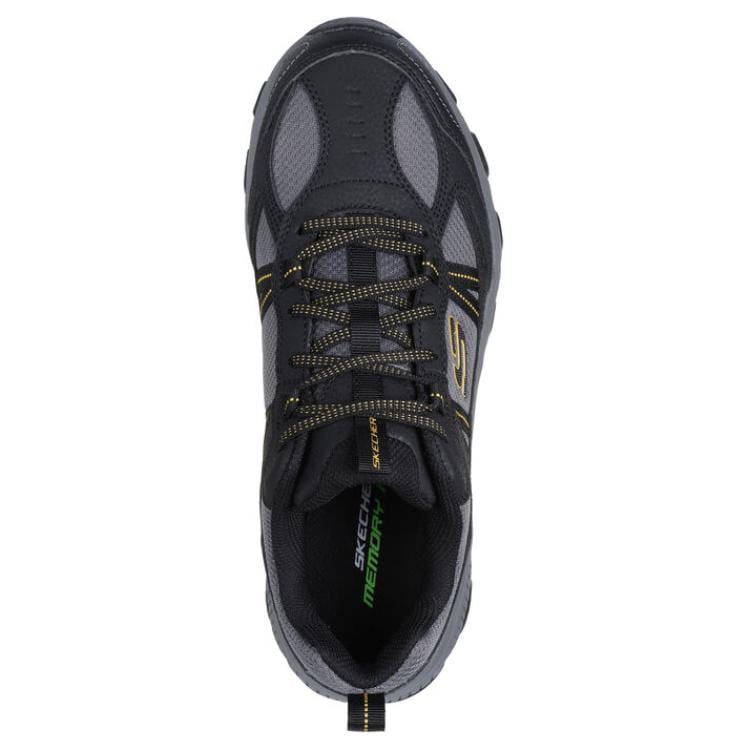 Skechers Stamina Low-Top Wanderschuhe Herren Schwarz Grau 237527W-BKCC