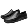 Ekte Skinn Herresko Slip On Loafers Fritidssko i Skinn Komfortable Kvalitets Flats Herresko