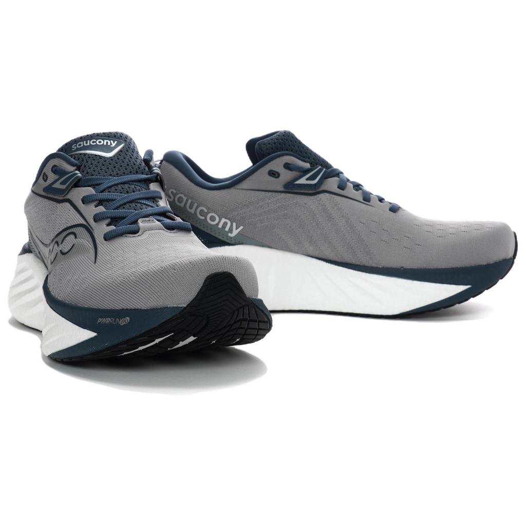 SAUCONY Triumph 22 Bequem Vielseitig Rutschfest Langlebig Atmungsaktiv Low-Top Trainingsschuhe Langstreckenlaufschuhe Herren Sneaker Grau S20964-143