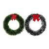 35cm Christmas Wreath Decorations High quality Artificial Christmas Door Garland Hanging Wall Window Wreath Xmas Set