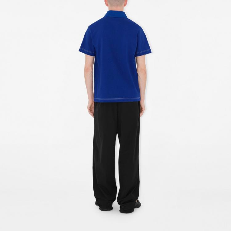 Burberry logo-embroidered polo shirt 80904911