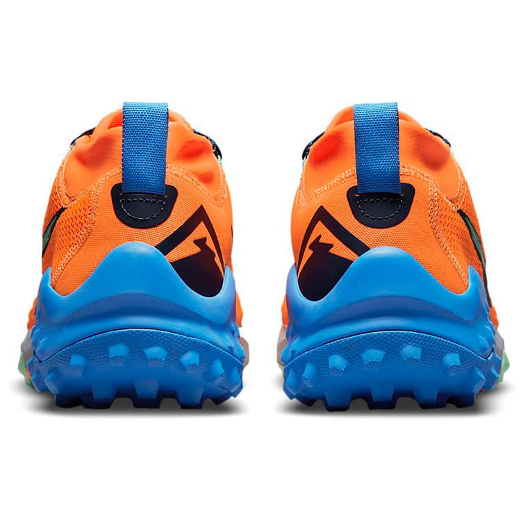 New Nike Wildhorse 7 Team Orange Signal Blue CZ1856-800