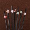 Chinese Style Hanfu Disk Hair Classic Hair Accessories Flower Hairpins Wooden Hairpin Hair Sticks