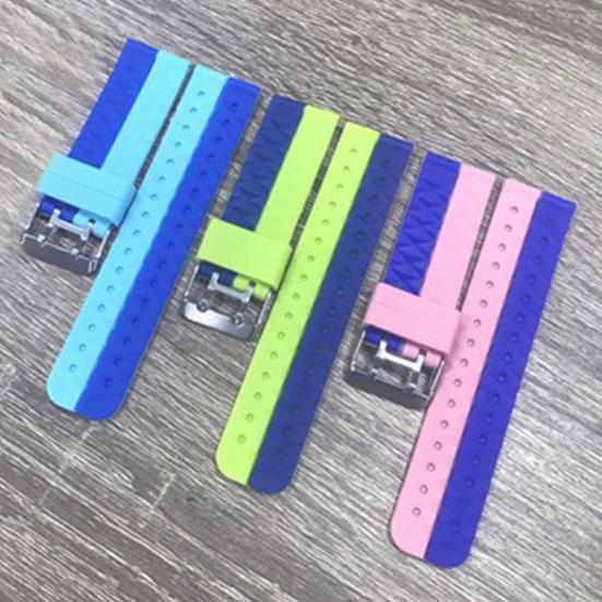 Watch Band Soft Smartwatch Bracelet Silicone Replacement 20mm Wristband for Children