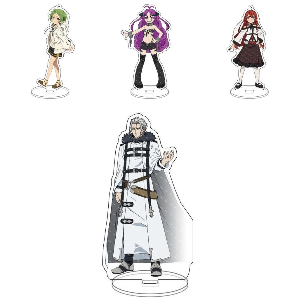 Mushoku Tensei Acrylic Stand Colorful Jobless Reincarnation Anime Figure For Home And Office Decor