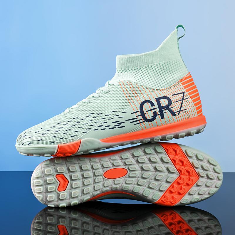 New Mens Soccer Shoes FG/TF Womens Outdoor Professional Football Cleats Unisex Youth Adult Football Boots Training Sneaker