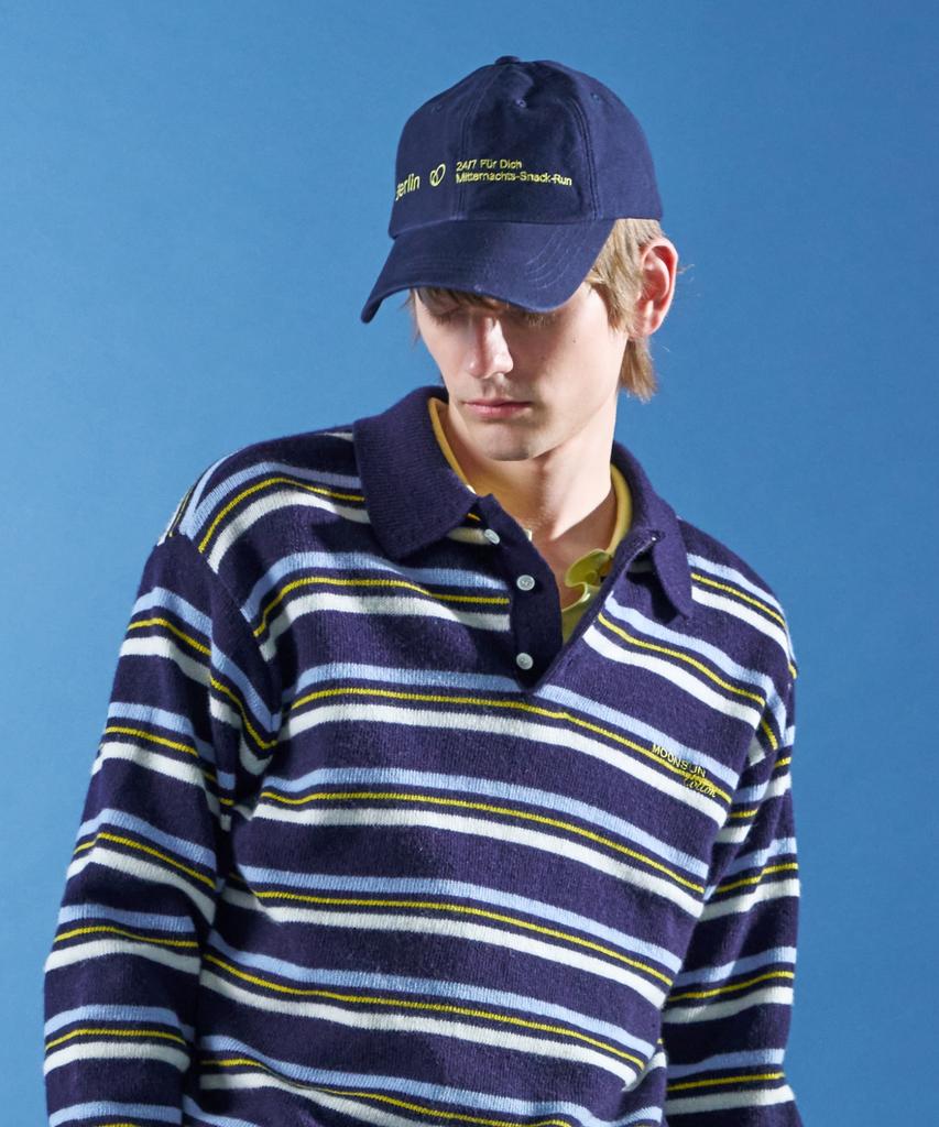 MOONSUN M.C Berlin 247 Ball Cap / Navy