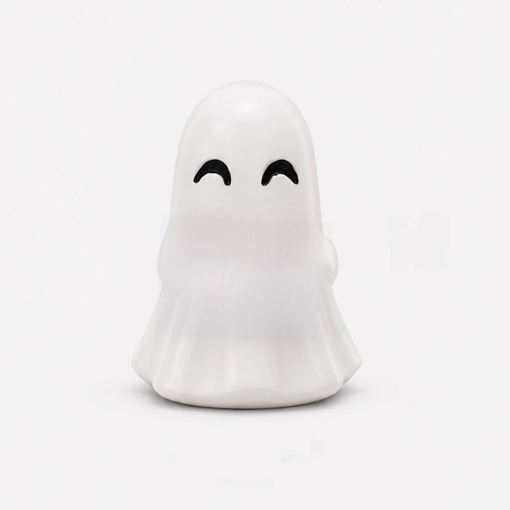 Pumpkin Witch Hat Bow Halloween Ornaments Cute Tabletop Decoration Resin Ghost Statue  Halloween