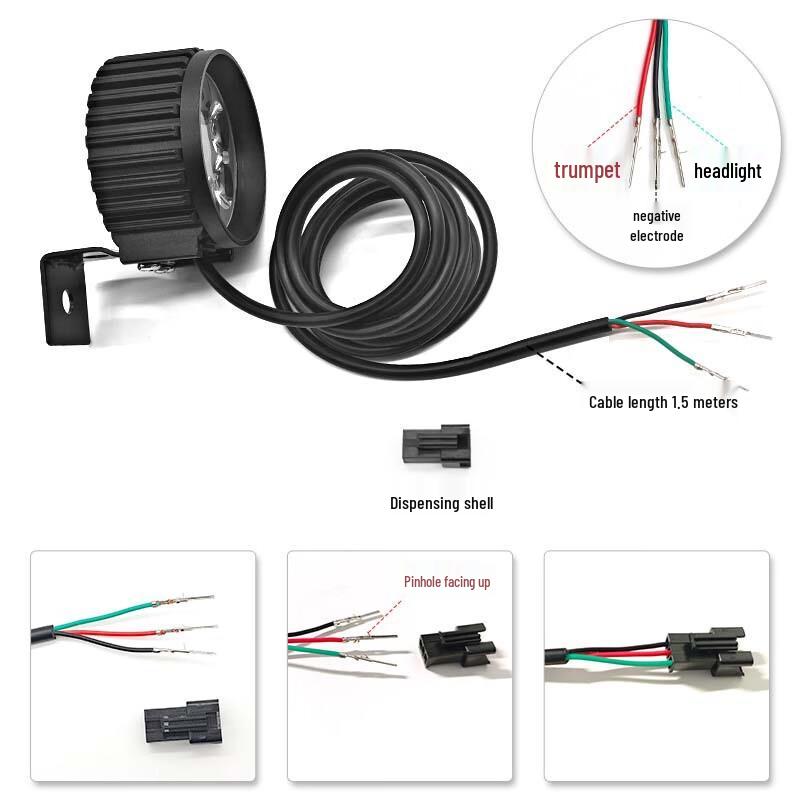 Longchan Electric Bicycle Front Headlight