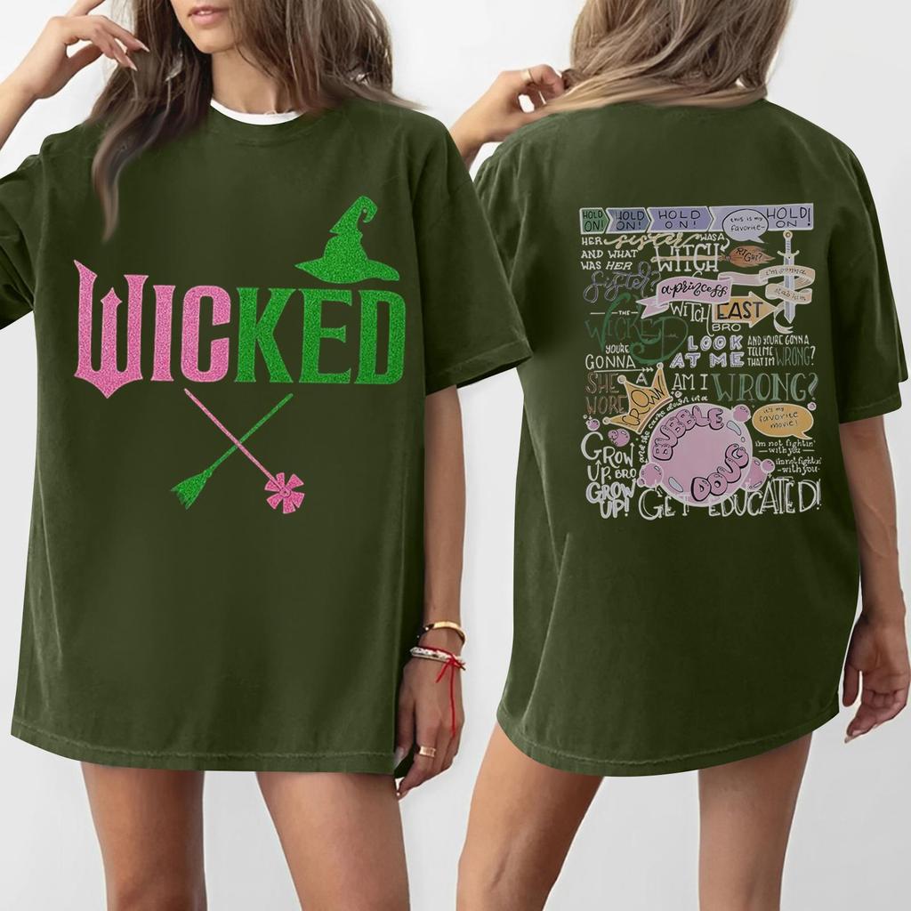 Women's Casual Fashion Round Neck Printed Short Sleeve T-Shirt Top