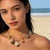 Shell Necklace Bohemian Trend Stainless Steel Clavicle Chain Personality Temperament Ocean Style Pendant Jewelry