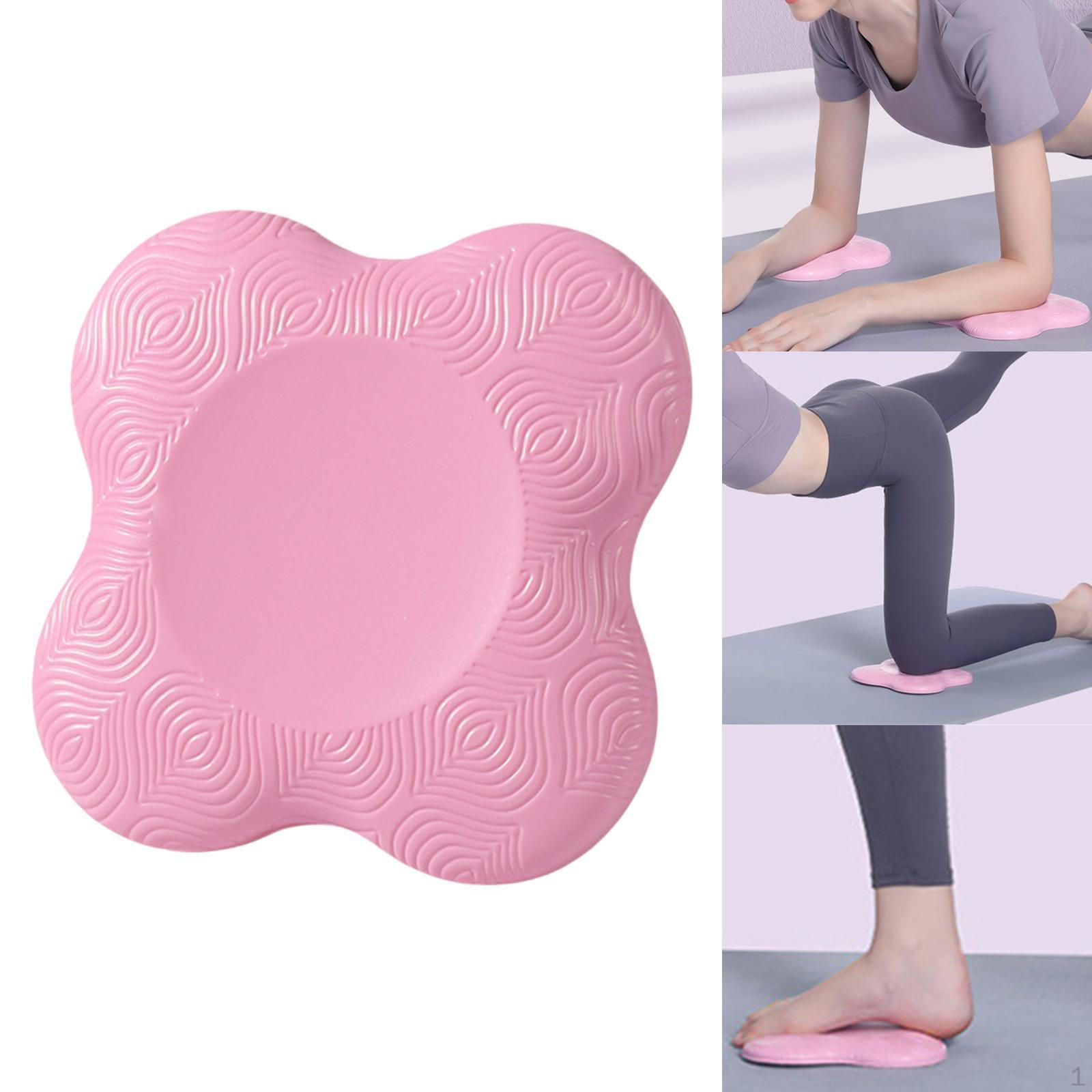 

Килимок-подушка для колін для йоги, вправ, пілатесу, для стояння на колінах для фітнесу рожевий