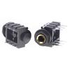 5Pcs Stereo Type Audio Jack Pcb Panel Mount 6 Pin 1/4" 6.35Mm Dual Channel Female Stereo Headphone Jacks Socket Phone Jack