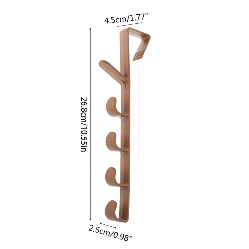 Over The Door Hook Bathroom Door Towel Rack Over The Door Hook Coat Hanger for Hanging Scarfs Bathroom Door Towel Rack