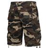 Men's Summer Multi-Pocket Cargo Shorts Men's Casual Fashion Solid Color Loose Cargo Shorts