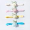 New European & American Style Baby Headbands: Cute 3D Rose Elastic Hair Bands,Soft & Comfortable for Infants & ToddlersPerfect