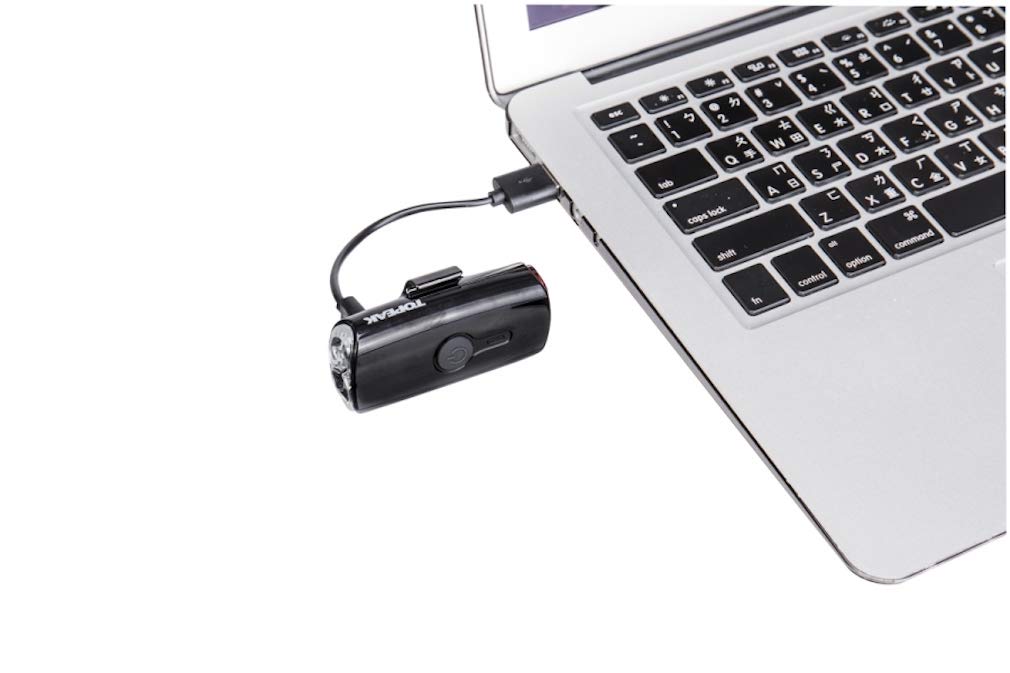 TOPEAK Headlux Dual USB Black