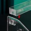 Transparent Acrylic Storage Box, Lipstick Display Stand, Desktop Cosmetics Finishing and Storage, Nail Polish Display Stand, Plastic.