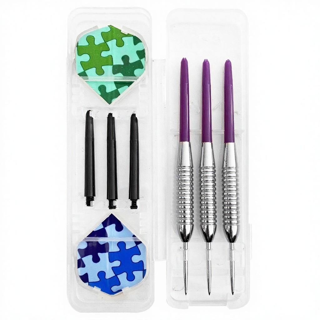 PENPEN Factory Price 24g Stainless Steel Tip Darts Set 15703001 High Quality Durable Customizable Packaging Darts for Players чёрный