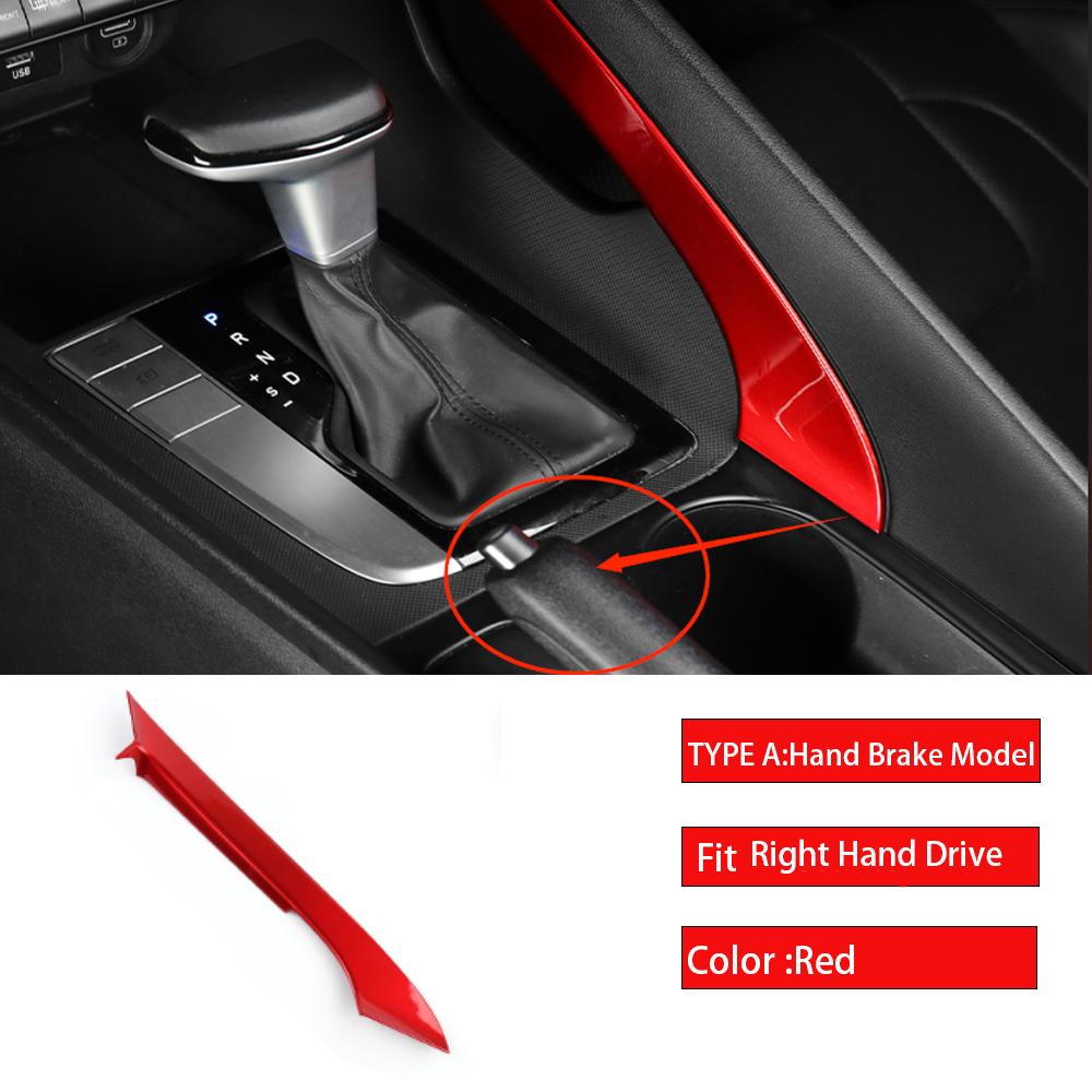 For Hyundai Elantra -2025/ For Hyundai Elantra N -2025 Interior Mouldings Central Console Handbrake Trim Stripe Cover