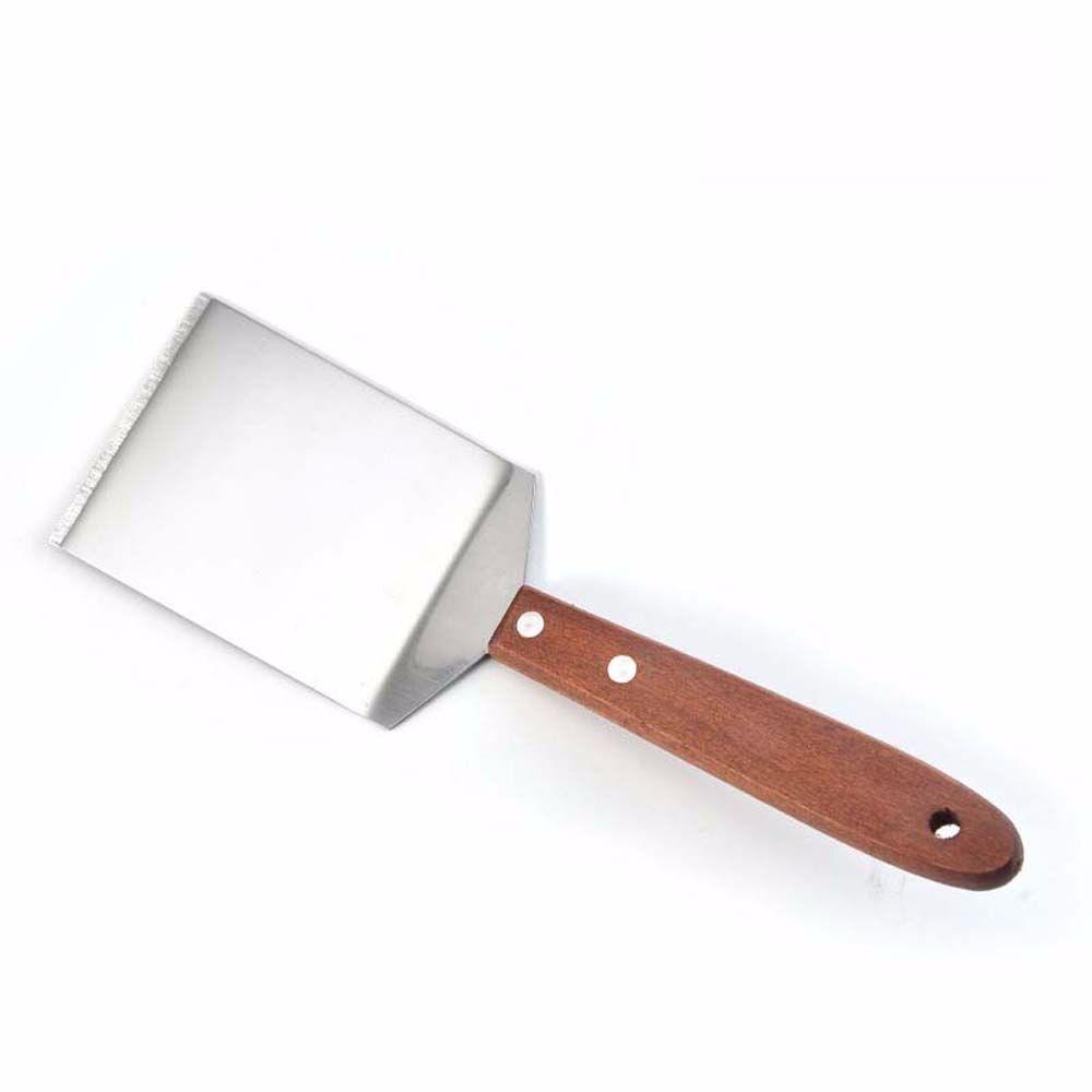 Stainless Steel Pancake Fried Baking Kitchen Accessories Fish Spatula BBQ Shovel Cooking Turner