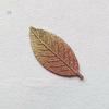 10Pcs Mixed Color Embroidery Leaves Patches For Clothing Repair Appliques 7.5*3CM