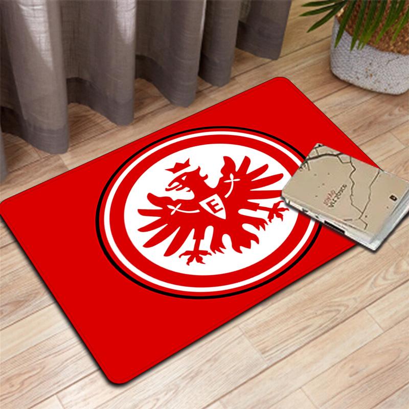 Eintracht Frankfurt Pattern Rug Floor Mat for Living Room or Bedroom Soft and Comfortable Carpet a Gift for Birthday and Holiday.
