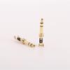 6.35mm Stereo Connector: Gold Plated, High Conductivity, Corrosion Resistant, with Wire Clip and Teeth.
