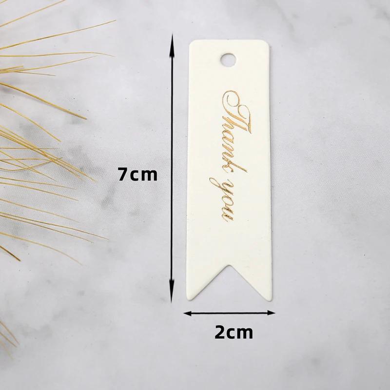 

100 шт. Бирка «Спасибо» из золотой фольги, украшение для торта, для подарка гостям на свадьбе, этикетки для дня рождения, бумажные бирки, карточка для перечисления подарков