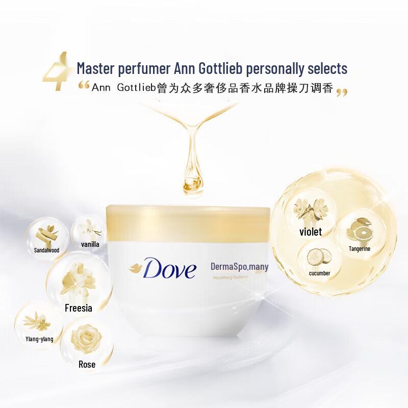 DOVE Loción Corporal Nutritiva e Iluminadora