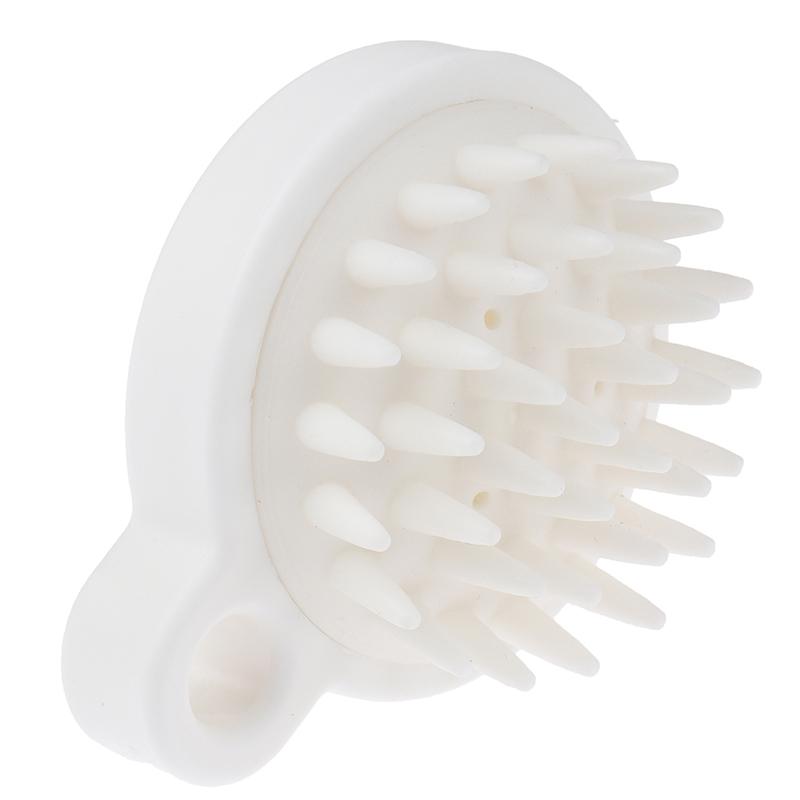 Handheld Silicone Scalp Shampoo Massage Brush Washing Shower Clean Brush Bath