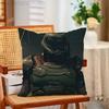 DDoomslayer Game Pillow Case Plush Pillow Cases Home Decoration Pillow Cover for Sofa Bed Chair Living Room