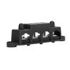 4 Stud Power Distribution Block with Cover 5 16in Weather Resistance 48VDC 250A for Car RV Marine