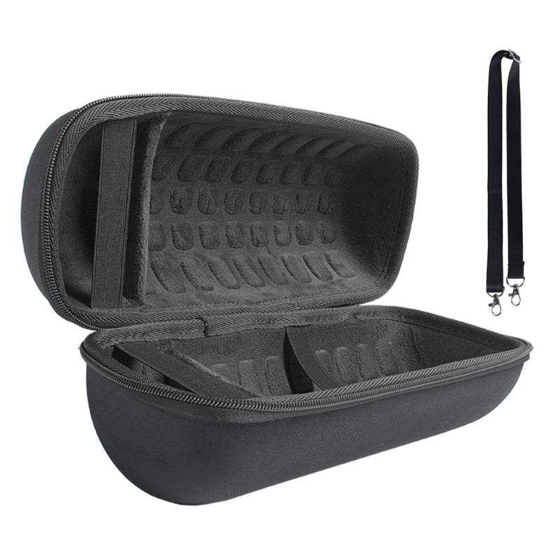 Portable Traveling Shells Carry Case Box for Pulse5 Speaker Zipper Pouch Box Easy To Open Close Speaker Accessories