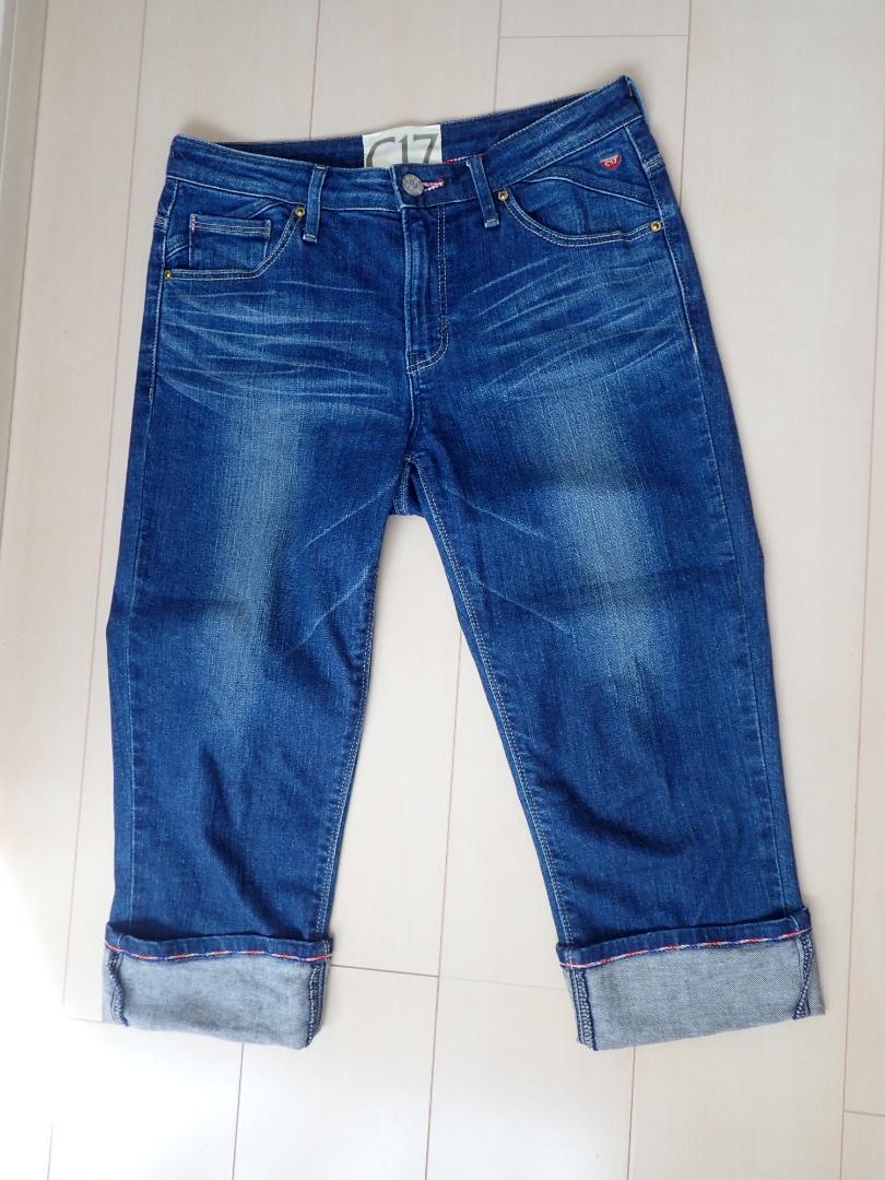 

[USED] Edwin C-SEVENTEEN Straight Denim, Dark Blue, Size M