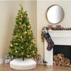 Artificial Tree Collar Adjustable Folding Holiday Decoration Tree Stand Base Cover For Living Room Photo Backdrops Entryway