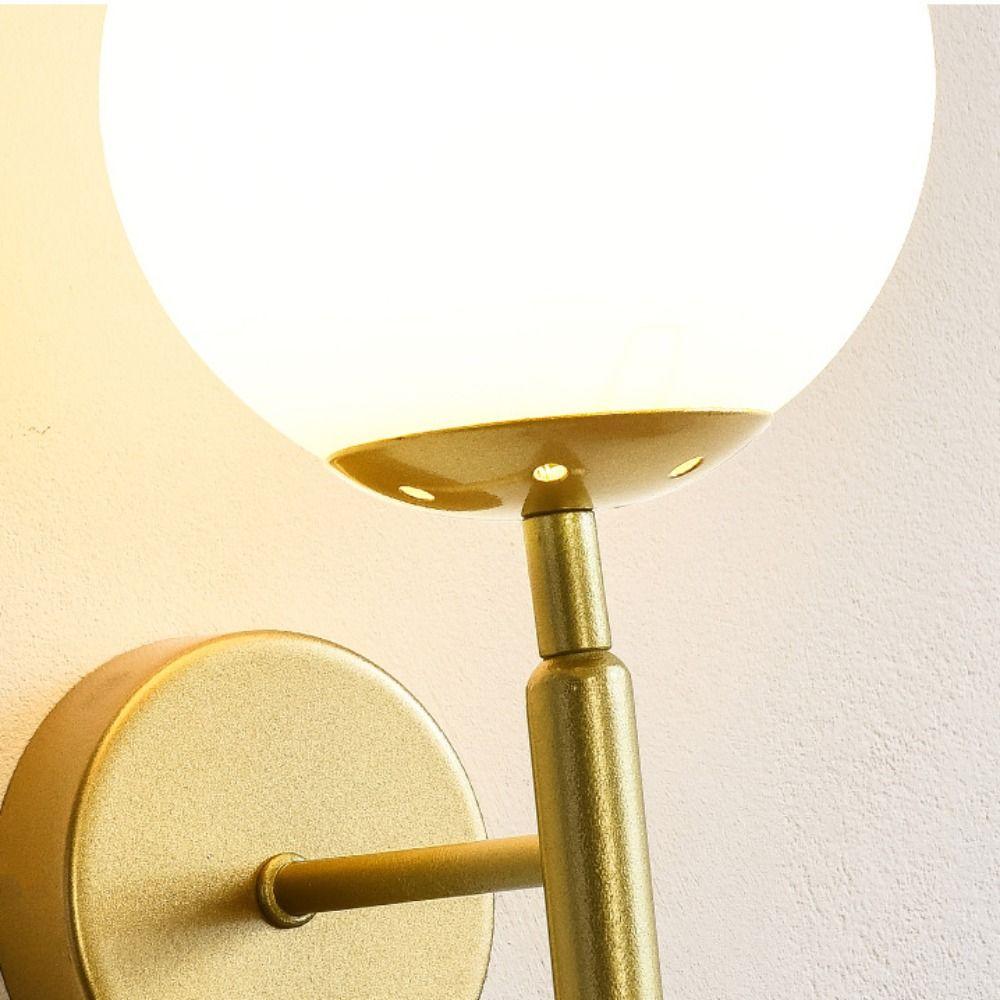 Nordic Modern Led Wall Lamp Creative Simple Wall Sconces Light Minimalist Bedside Lamp Living Room