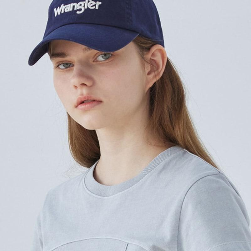 Wrangler Basic Cabelogo Washed Ball Cap Navy