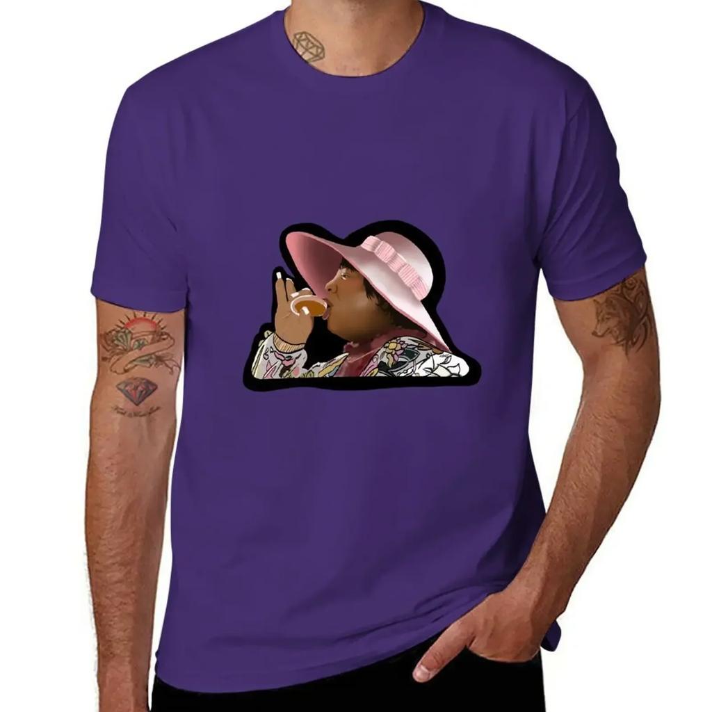 Norbit - Rasputia sucking jelly out of donut T-Shirt tops Short sleeve tee oversized mens clothing