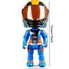 Simulation Motorcycle Rider Alloy Deformed Action Figure, Helmet Character Model, Desk Ornament Collectible Toy, Kids Boys Birthday Gift
