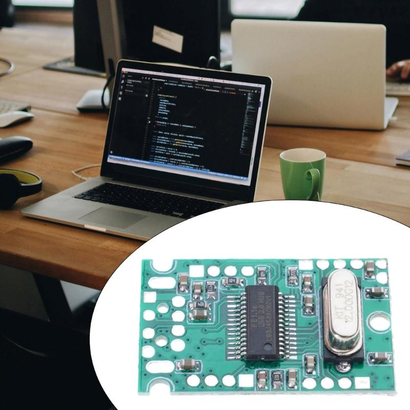 USB 2.0 Schnittstellen Hub 4 in 1 Anschluss USB 2.0 Erweiterungsmodul für mehrere Geräte Studenten Berufliche Weiterentwicklung