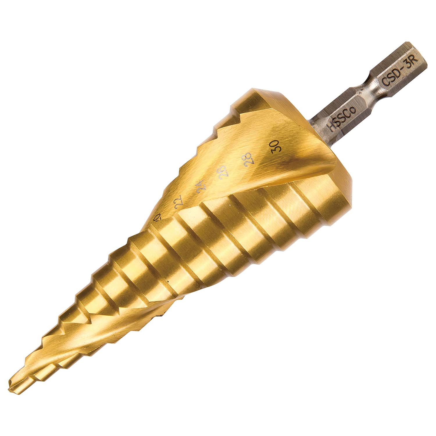 

Winning Bore Cobalt Step Drill CSD-3TR золотой