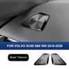 2pcs/set Stainless Steel Dashboard Air Conditioning Vent Frame Decorative Cover Trim Frame for Volvo XC60 S60 V60 2018-2026