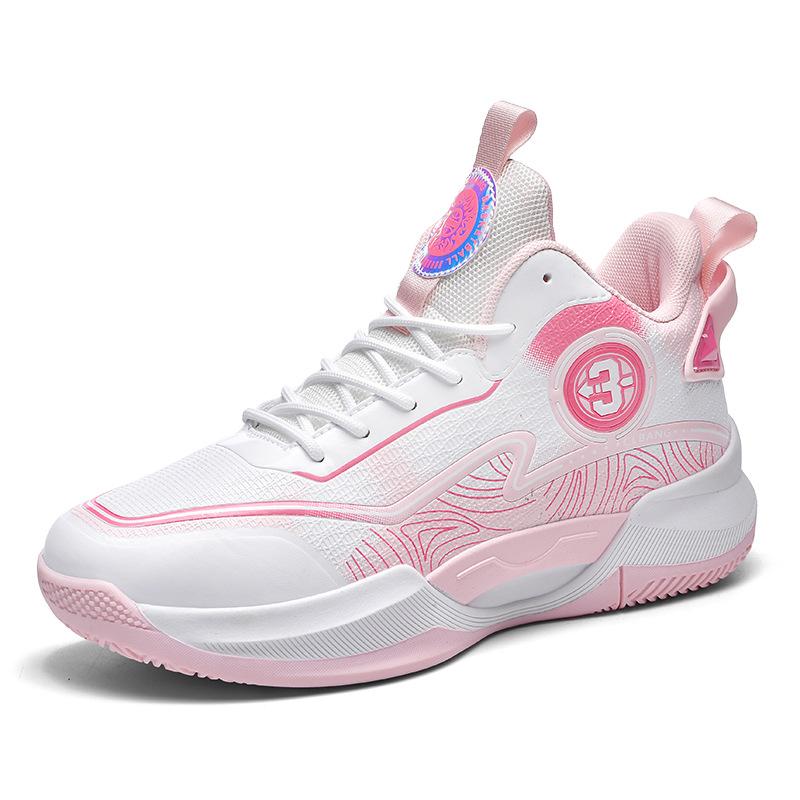 New Basketball Shoes Men's Guochao Graffiti Warbler Duck Youth Student Competition Actual Sports Training Shoes 2025
